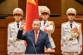 Party General Secretary To Lam takes the oath of office as President of the Socialist Republic of Viet Nam for the 2026–2031 term.