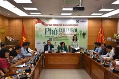 An overview of the press conference announcing the “Pho Cultural Roadshow Europe 2026” programme. (Photo: Duong Tieu)
