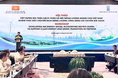 Delegates attend the workshop.