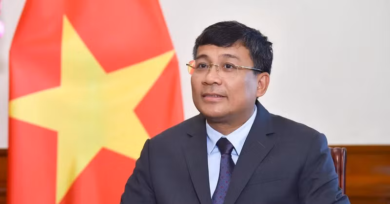 Alternate member of the Party Central Committee and Standing Deputy Minister of Foreign Affairs Nguyen Minh Vu (Photo: VNA) 