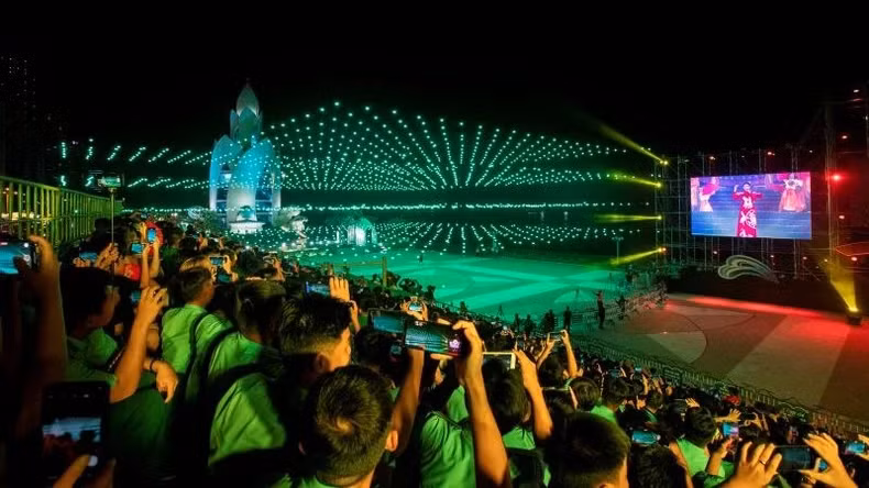 Khanh Hoa aims to welcome 9 million overnight visitors, including 3 million international visitors and strives to achieve tourism revenue of approximately 40,000 billion VND. (Photo: Organising Committee)