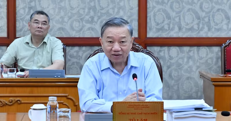 Party General Secretary and President To Lam chairs the Politburo meeting to provide feedback on the Ho Chi Minh City Planning for the 2021-2030 period, with a vision towards 2050.