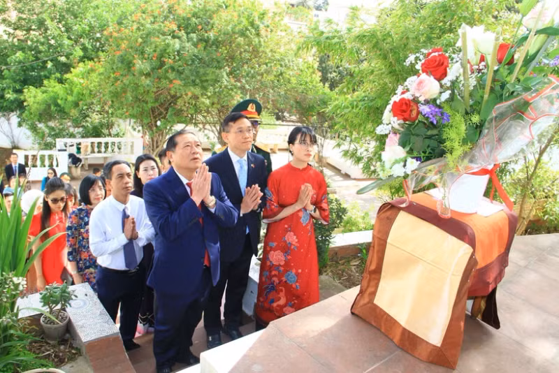 President Ho Chi Minhs’s birthday celebrated in Algeria. (Photo: VNA) 