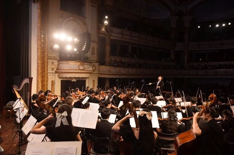 A performance by the VYO at the VYO Grand Concert (Photo: NDO)