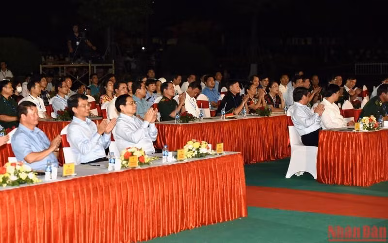 PM Pham Minh Chinh and other delegates attend the festival. PM Pham Minh Chinh and other delegates attend the festival.