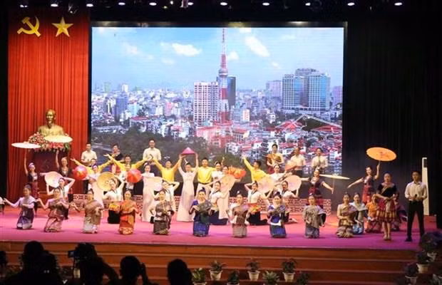 At the closing ceremony (Photo: VNA)