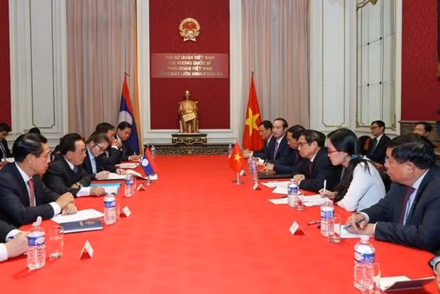 Participants at the meeting (Photo: VNA) 