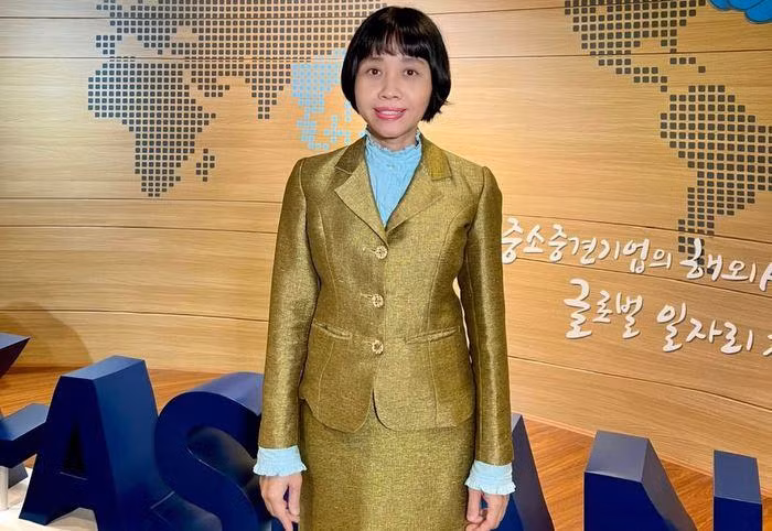Head of KOTRA Hanoi’s office Tran Thi Hai Yen (Photo: baotintuc.vn)