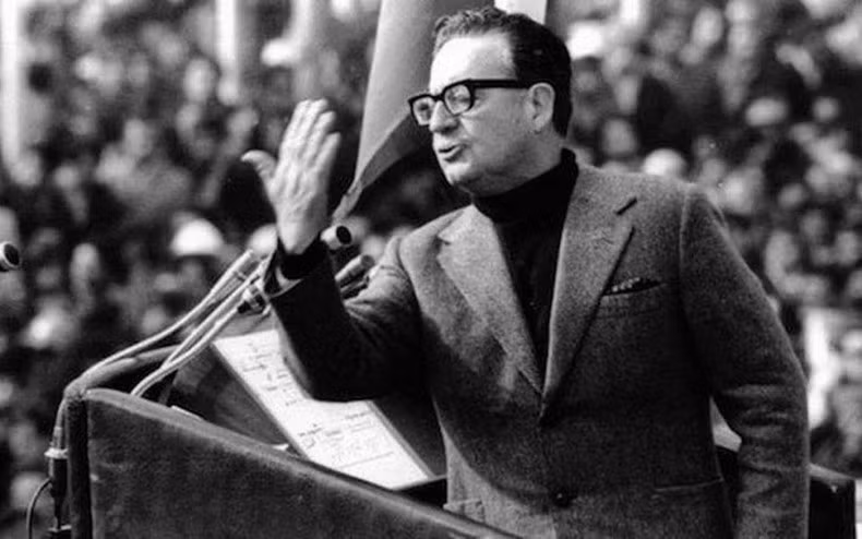 Leftist Chilean President Salvador Allende (Photo: chiletoday.cl)