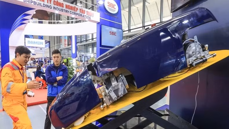 A booth at Vietship 2025