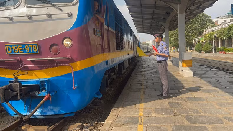 Hai Phong Railway Station was constructed over 120 years ago.