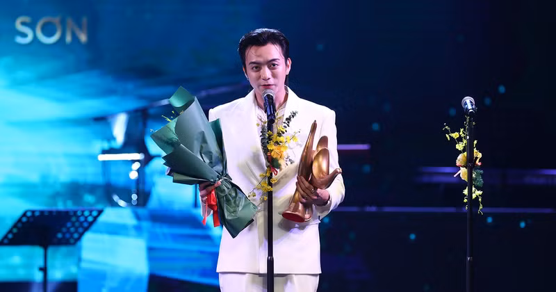 Soobin at the Devotion Awards ceremony. (Photo: the organisers)