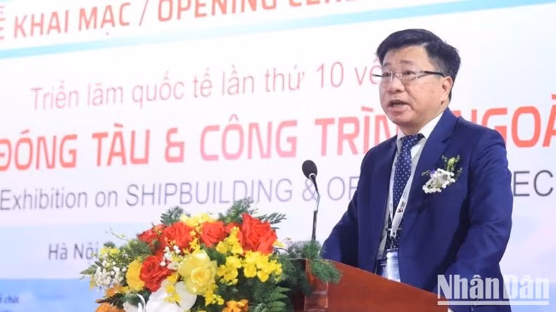 Dr Pham Hoai Chung, Chairman of the Members' Council of Shipbuilding Industry Corporation.