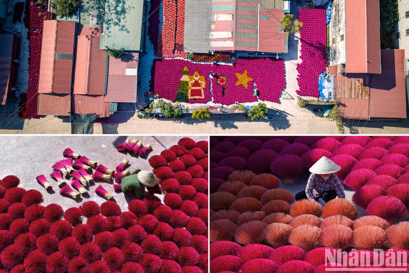 As a traditional craft village, Quang Phu Cau Village operates almost all year round. However, to ensure the quality of incense, the facilities in the village depend a lot on weather conditions. As a traditional craft village, Quang Phu Cau Village operates almost all year round. However, to ensure the quality of incense, the facilities in the village depend a lot on weather conditions.