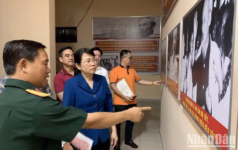 A cultural space was built in Tan Phu District. (Photo: NDO) A cultural space was built in Tan Phu District. (Photo: NDO)