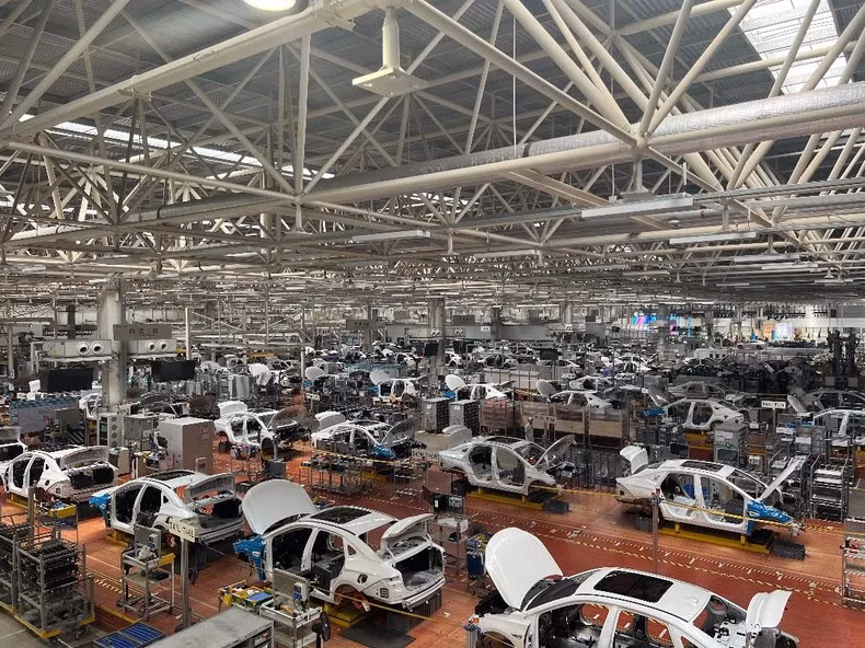 The electric vehicle assembly plant under the Guangzhou Automobile Group Co., Ltd. (GAC Group). The electric vehicle assembly plant under the Guangzhou Automobile Group Co., Ltd. (GAC Group).