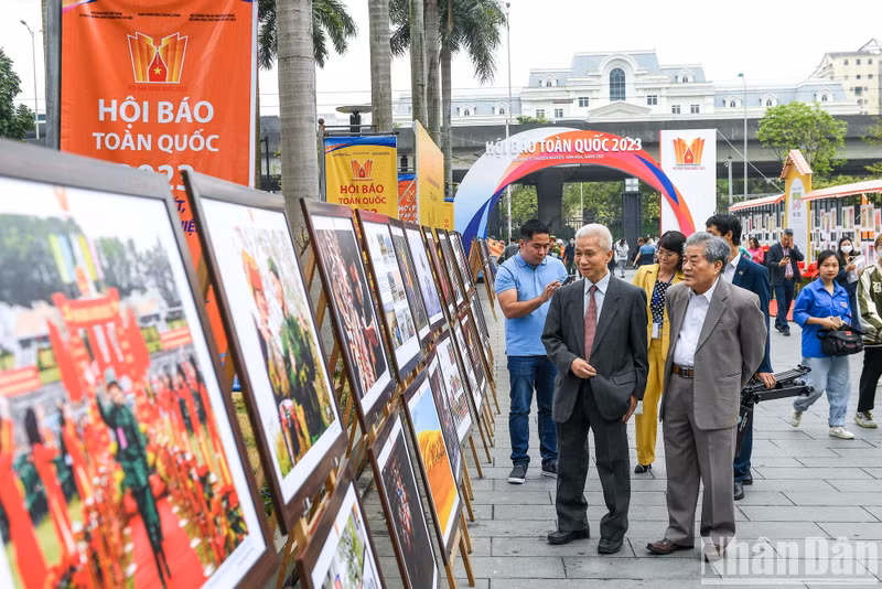 Visitors to the festival
