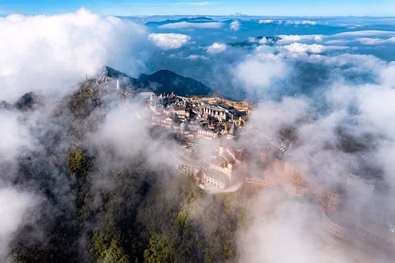 Sun World Ba Na Hills has attracted more visitors to Da Nang City.