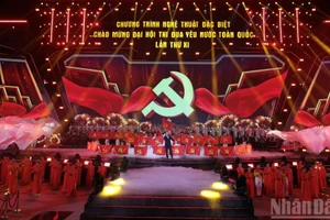 A performance at the programme 