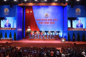 Party General Secretary and State President To Lam speaks at the 14th Viet Nam Trade Union Congress on June 4. (Photo: NDO)