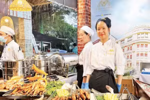 A wide array of distinctive delicacies at the Culinary Culture and Delicacies Festival 2026. (Photo: VO MANH HAO)