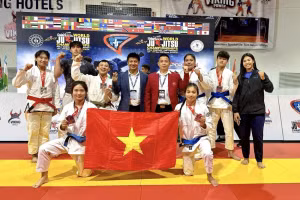 Vietnamese team at the 2026 World Jujitsu Contact Championships in Türkiye