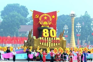 At the 80th National Day parade. 