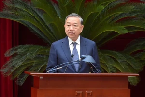 Party General Secretary To Lam speaks at a nationwide conference reviewing anti-corruption work hosted by the Central Steering Committee for Prevention and Control of Corruption, Wastefulness and Negative Phenomena on December 11, 2025. (Photo: NDO)