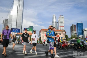 Tourism is considered a key economic sector, contributing to local growth. (Photo: THANH DAT)