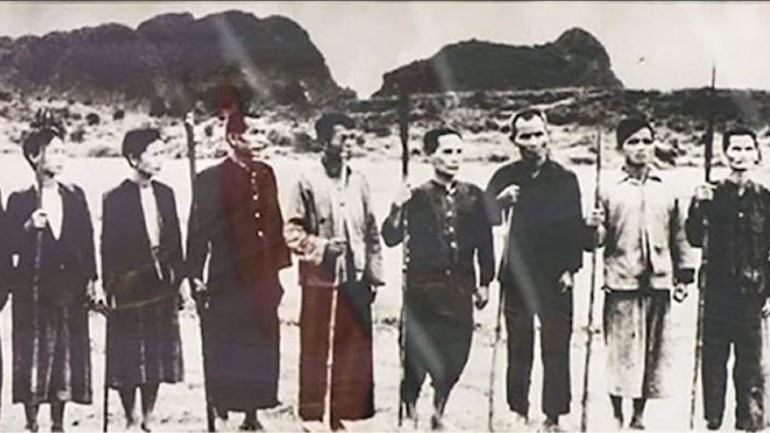 The Red Self-Defence Unit in Hoa Quan, Dong So, Nghe An during the Nghe-Tinh Soviet Movement in 1930. (Archive photo) 170825-cand-2.jpg