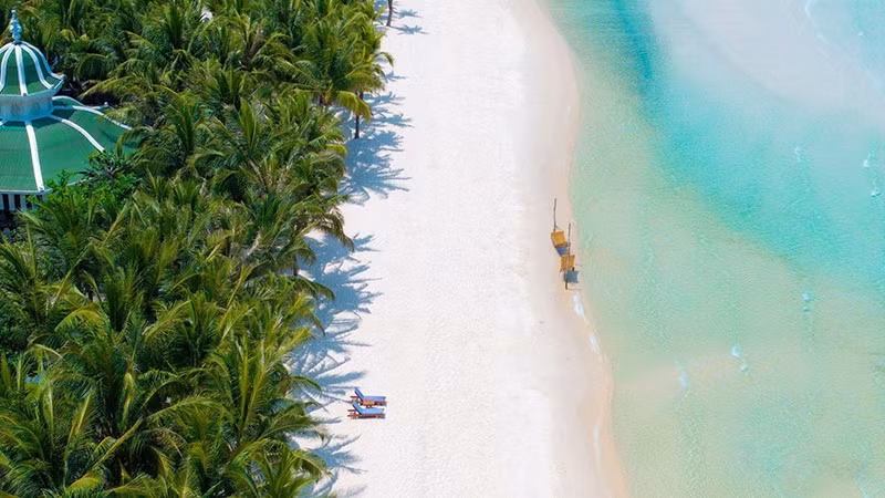 The breathtaking beauty of Kem Beach.