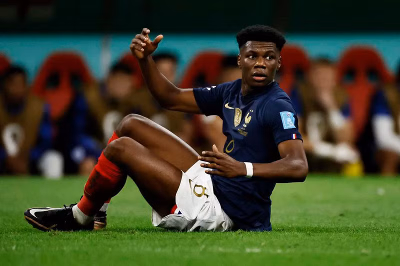 France's midfielder Aurelien Tchouameni. (Photo: REUTERS)