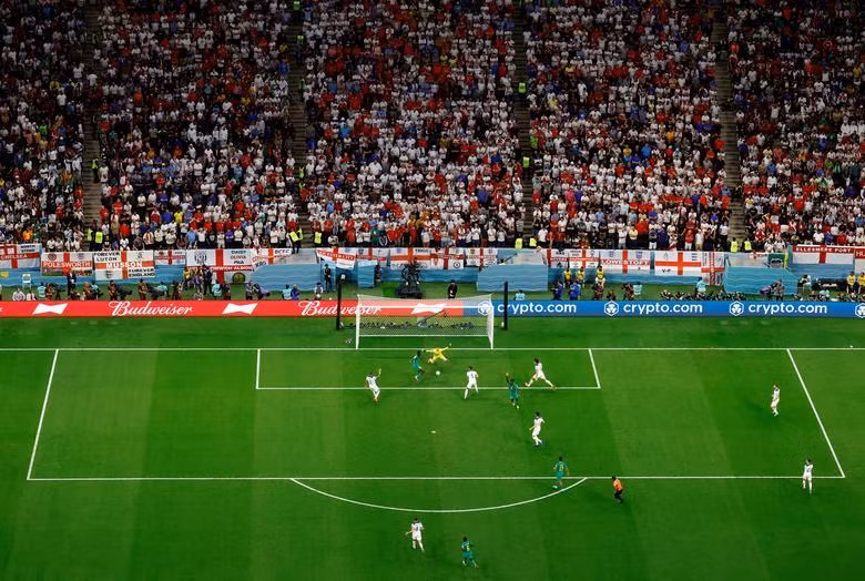 Senegal's Ismaila Sarr in action with England's Jordan Pickford. REUTERS/Peter Cziborra Senegal's Ismaila Sarr in action with England's Jordan Pickford. REUTERS/Peter Cziborra