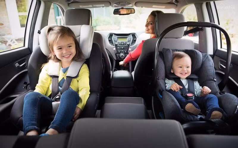 Children must use restraint systems when riding in a car starting in 2026.
