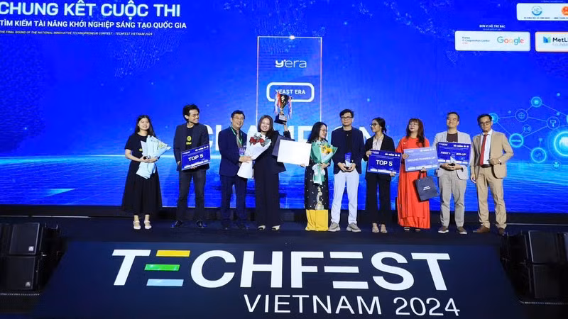 Winners of TechFest Vietnam 2024.