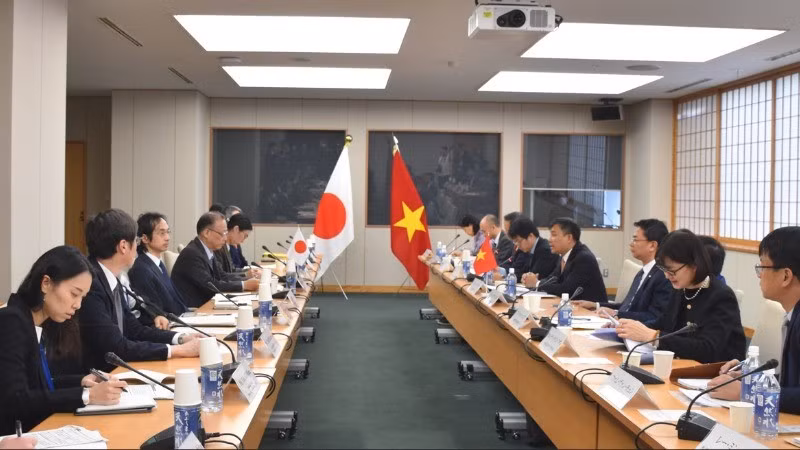 The 8th Vietnam-Japan strategic partnership dialogue. (Photo: VNA)