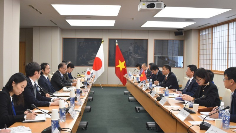The 8th Vietnam-Japan strategic partnership dialogue. (Photo: VNA)