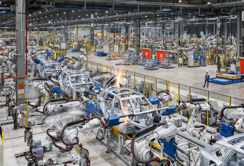 Vingroup's Vinfast car manufacturing facility.