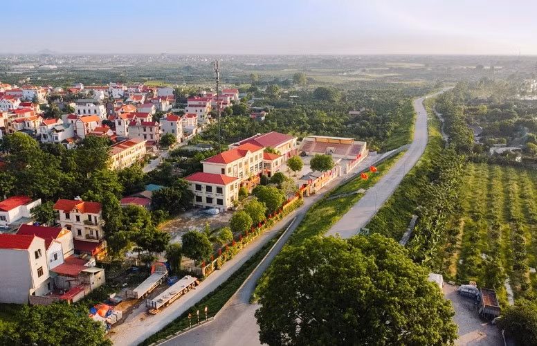 A rural area in Hanoi.