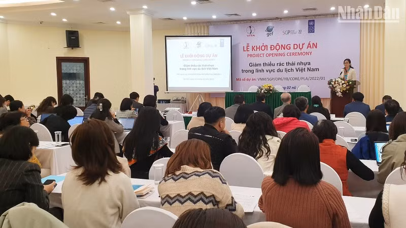 The launch of the project.