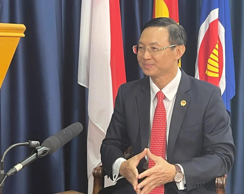 Vietnamese Ambassador to Singapore Tran Phuoc Anh (Photo: VNA) 