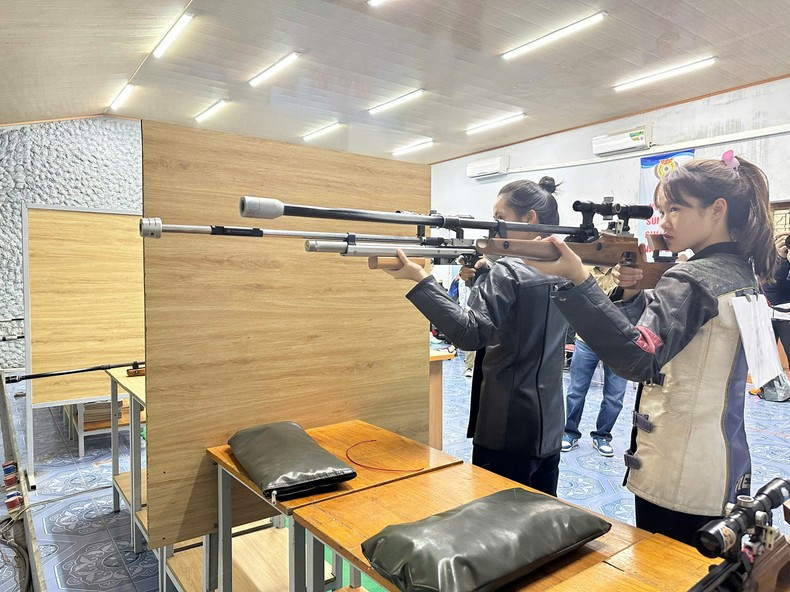 Shooters compete at the National Airgun Championship.