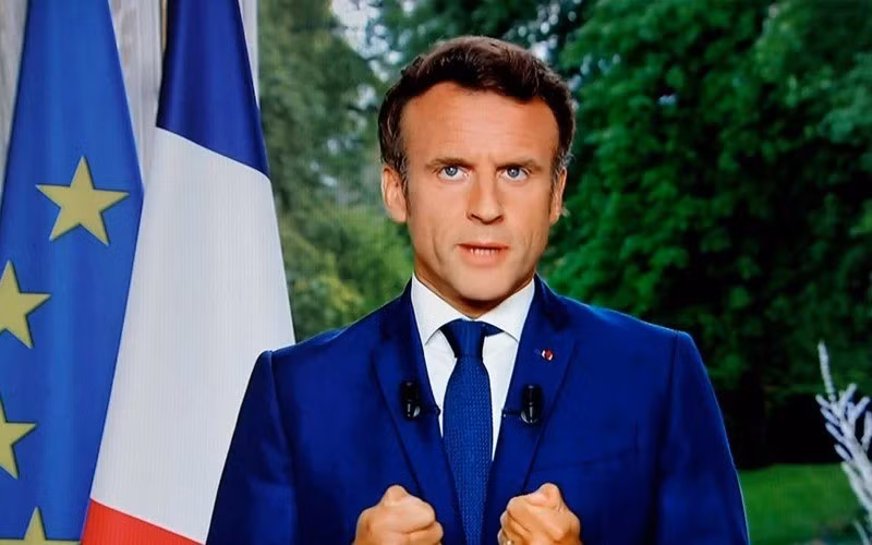French President Emmanuel Macron. (Photo: L'Express)