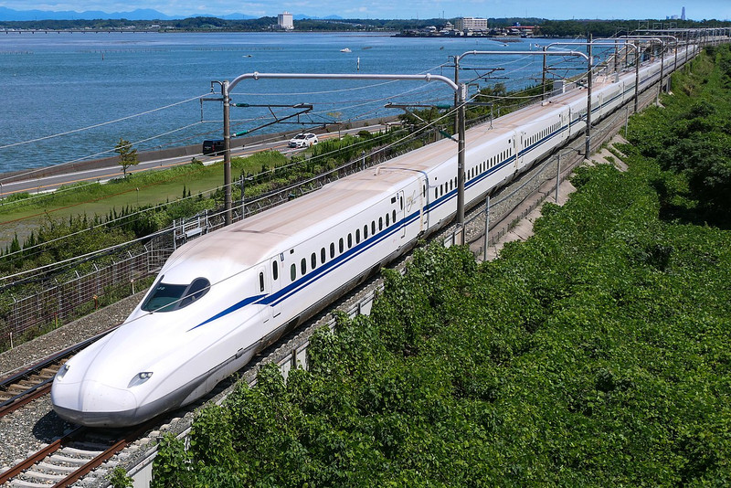 Japan's high-speed railway Shinkansen. (Photo: Wikimedia)