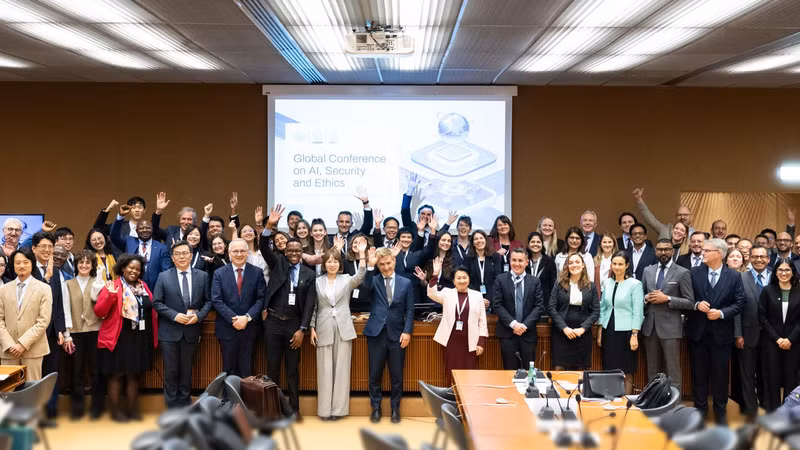 The Global Conference on AI, Security and Ethics. (Photo: UNIDIR)