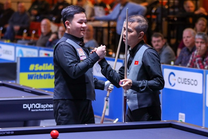 Chien and Vinh were unable to defend their historic 2024 world championship title. 