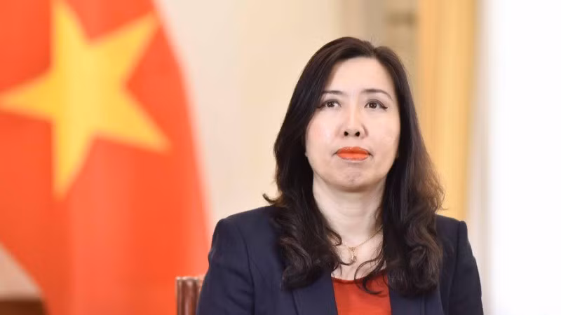 Deputy Foreign Minister Le Thi Thu Hang (Photo: VNA) 