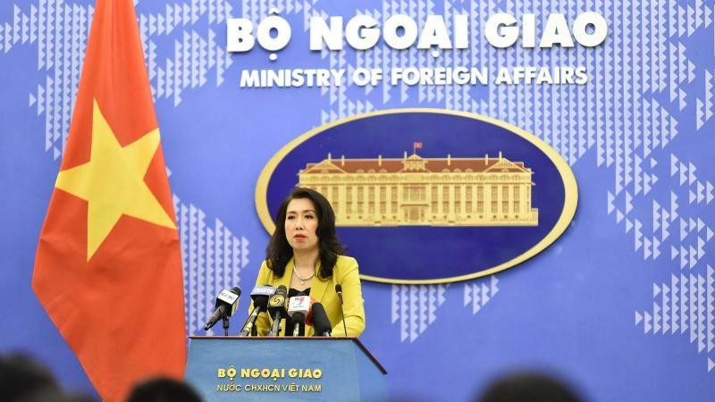 Foreign Ministry spokesperson Le Thi Thu Hang.