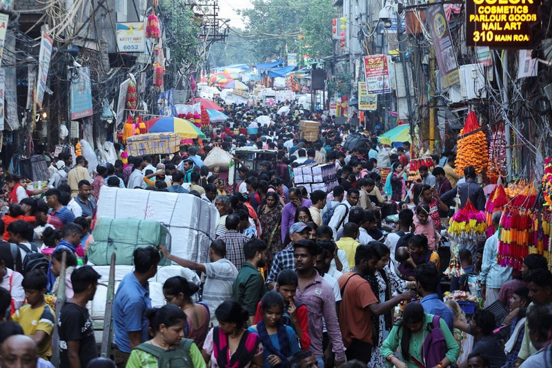 A market in India. (Photo: Reuters)