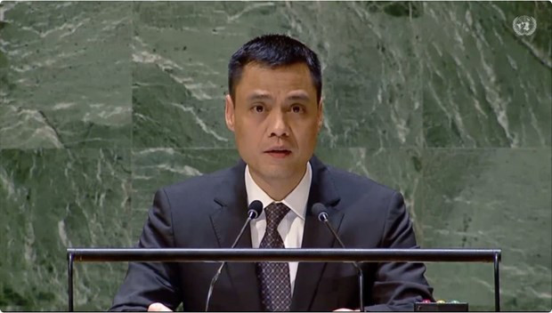 Ambassador Dang Hoang Giang, Permanent Representative of Vietnam to the UN. (Photo: VNA)